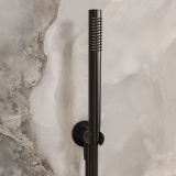 Lifestyle image of Crosswater 3ONE6 Slate Handset Package